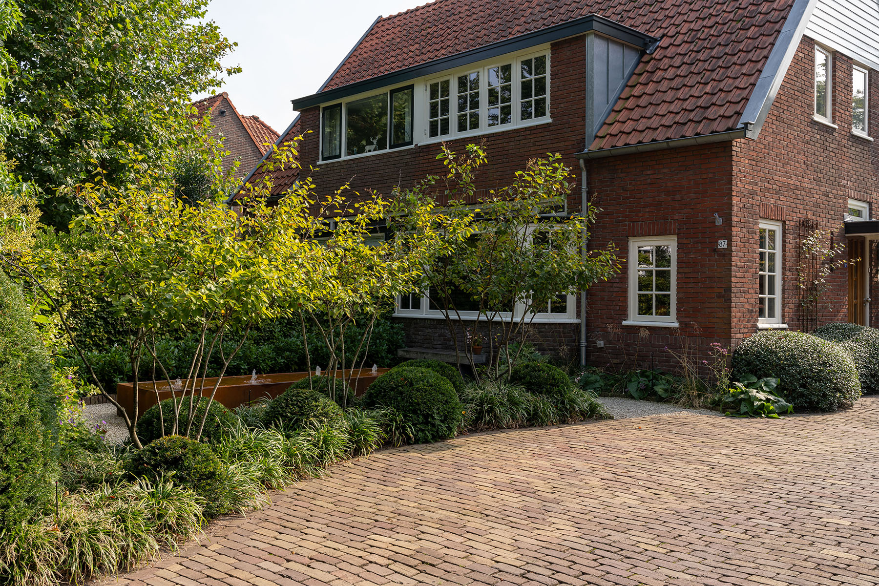 Waterelement voortuin Soest